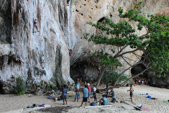 Vías de escalada